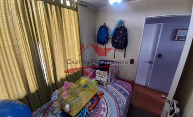 Hermoso Departamento Cuarto Piso, 3 Dormitorios y 1 Baño , Villa Tres Montes, Comuna de Quilicura.