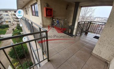 Hermoso Departamento Cuarto Piso, 3 Dormitorios y 1 Baño , Villa Tres Montes, Comuna de Quilicura.