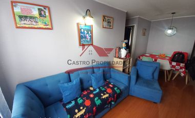 Hermoso Departamento Cuarto Piso, 3 Dormitorios y 1 Baño , Villa Tres Montes, Comuna de Quilicura.