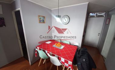 Hermoso Departamento Cuarto Piso, 3 Dormitorios y 1 Baño , Villa Tres Montes, Comuna de Quilicura.