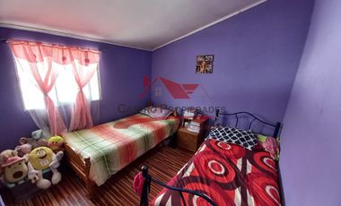 Casa de Dos Pisos Ampliada con 3 Dormitorios, 1 Baño, Villa Los Rios, Comuna de Paine.