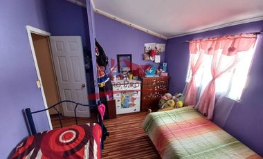 Casa de Dos Pisos Ampliada con 3 Dormitorios, 1 Baño, Villa Los Rios, Comuna de Paine.