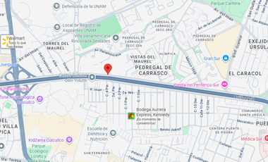 Departamento en Pedregal de Carrasco Coyoacán Ciudad de México.