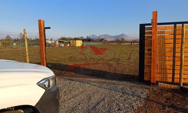 Hermosa Parcela con Rol Propio, Loteo los Andes, Comuna de Colina.