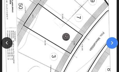 Lotes en Parque Nayarit (juntos o separados)