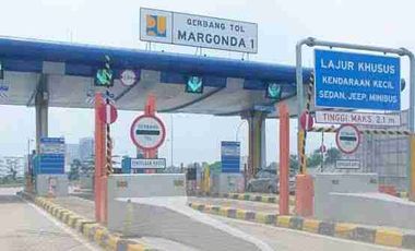 Rumah murah di depok , surat shm , masuk mobil