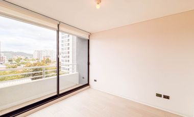 Departamento en Edificio Rozas Condell · Arriendo $450.000   semiamoblado
