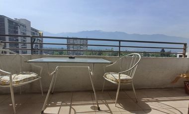 Precioso depto. en venta de 3D2B con espectacular vista despejada a la cordillera! terraza, quincho, piscina, jardines, seguridad 24hrs M Plaza Egaña