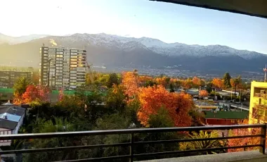 Precioso depto. en venta de 3D2B con espectacular vista despejada a la cordillera! terraza, quincho, piscina, jardines, seguridad 24hrs M Plaza Egaña