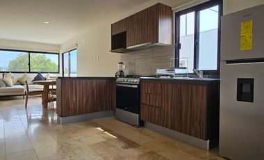 Departamento amueblado en renta con roof garden en Zirándaro, San Miguel de Allende