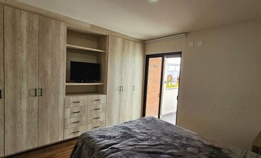 Departamento amueblado en renta con roof garden en Zirándaro, San Miguel de Allende