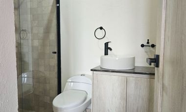 Departamento amueblado en renta con roof garden en Zirándaro, San Miguel de Allende