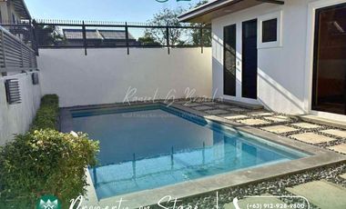 2-Storey House with Swimming Pool for Rent located in Angeles City, Pampanga