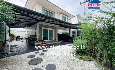 2-storey detached house, 58.1 sq m, Supalai Bella Village, Wongwaen-Lam Luk Ka Khlong 4, Lam Luk Ka Road, Rangsit-Nakhon Nayok Road, Lam Luk Ka, Pathu