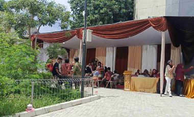 Disewakan lahan usaha untuk event Dan pernikahan lokasi Strategis dekat stasiun Jatinegara