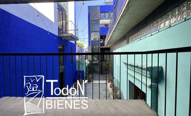 LOFT EN VENTA, LA CASA AZUL DE ANALCO, CENTRO HISTORICO, PUEBLA, MEXICO
