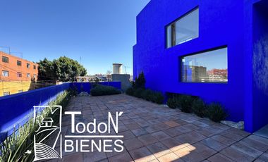 LOFT EN VENTA, LA CASA AZUL DE ANALCO, CENTRO HISTORICO, PUEBLA, MEXICO