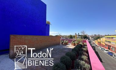 LOFT EN VENTA, LA CASA AZUL DE ANALCO, CENTRO HISTORICO, PUEBLA, MEXICO