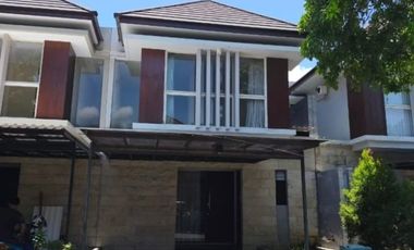 Graha Natura - Rumah 2 Lantai semi Furnish disewakan murah Poll