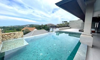 Luxurious 4BR Villa Freehold with Sea Views in Plailaem, Koh Samui