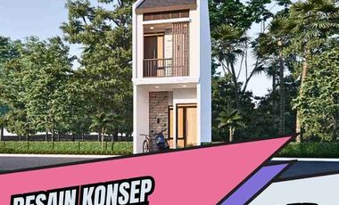 Rumah 2 lantai di Nginden Surabaya