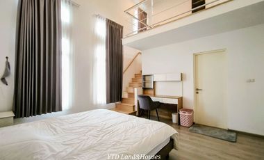 For sale/rent 2-storey townhome near Mega Bangna, best location in the area, Indy 2 Bangna-Ramkhamhaeng 2, corner house with mezzanine in master bedro