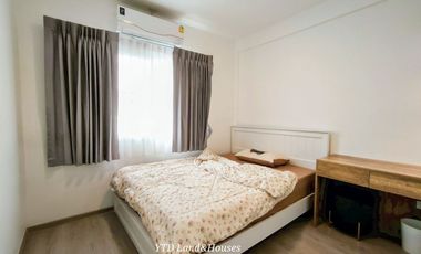 For sale/rent 2-storey townhome near Mega Bangna, best location in the area, Indy 2 Bangna-Ramkhamhaeng 2, corner house with mezzanine in master bedro