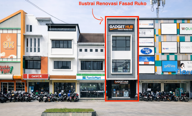 Ruko Premium di Pusat Kota Bogor Lokasi Bagus Cocok Segala Jenis Usaha Jual/Sewa