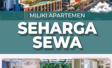 apartemen bayar 8 juta siap huni cicil 20 tahun flat