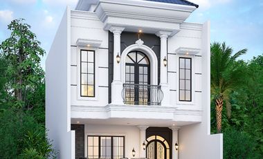 Jual Rumah Baru 2 Lantai American Classic Di BSD City (Stok 2 Unit)