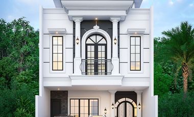 Jual Rumah Baru 2 Lantai American Classic Di BSD City (Stok 2 Unit)