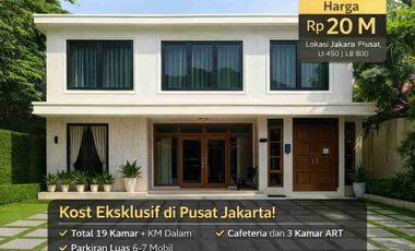 Jual Hotel Syariah Full Furnished Mewah dan Keren Di Jakarta Pusat