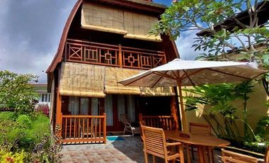 AMR-005.DNY | Unique Barn-Style House for Rent in Peguyangan Kaja, North Denpasar