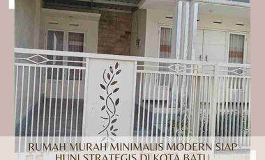 rumah modern siap huni di perumahan edelweiss Beji Batu