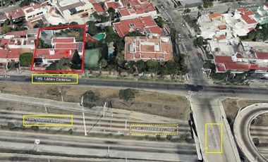 Terreno en Venta sobre Calzada Lázaro Cárdenas, Jardines del Bosque, Guadalajara