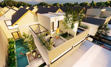 LUXURY CLUSTER HOUSING IN THE CENTER OF SANUR CITY AND KUTA BEACH, BALI
