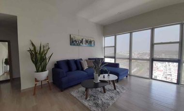 Departamento amueblado tres recámaras