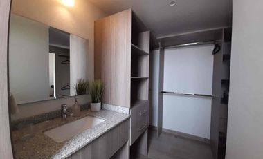 Departamento amueblado tres recámaras