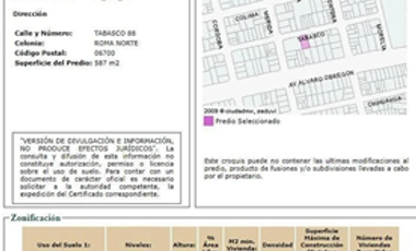 ¡HERMOSA CASA EN VENTA EN ROMA SUR, CDMX!