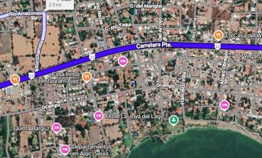 Terreno en Venta en Lago Plata, Ajijic