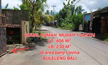 Jual rumah MURAH 4,06 are area Lovina Dolphin Buleleng Bali