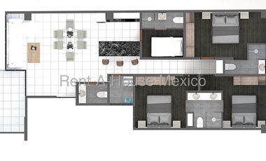 Departamento en Venta en Naucalpan de Juarez ,Lomas de Tecamachalco CMB 26-1339.