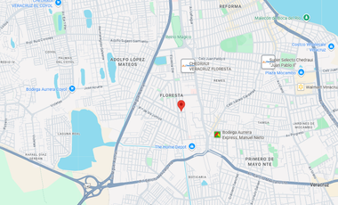 CASA EN VENTA EN C. CHOPO 1115, COL. FLORESTA, VERACRUZ, VER. GRAN OPORTUNIDAD DE INVERSIÓN (REMATE BANCARIO).