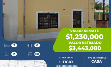 Casa En Venta En Calle 61 Centro Merida Yucatan