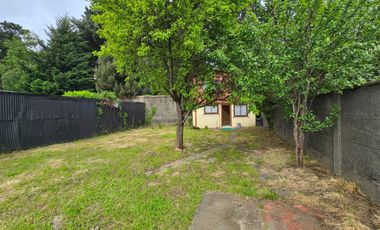 Venta de amplio terreno con cabaña en sector Bueras, Valdivia