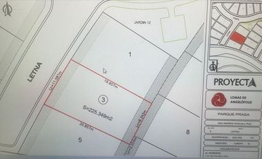 Terreno en Venta  225.34m2 en Parque Praga, Lomas de Angelópolis