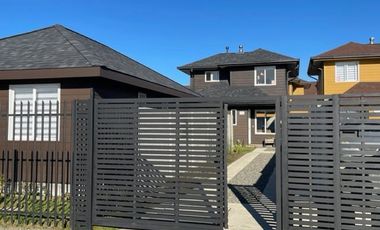 Arriendo Hermosa casa sin amoblar, sector Valle Volcanes, Puerto Montt.