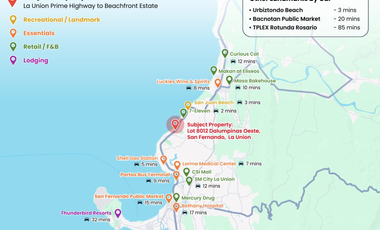 🌊 La Union Prime Beachfront Estate For Sale – 1,201 sqm | Highway-to-Shoreline Property | Income-Generating | Near San Juan Surf Strip