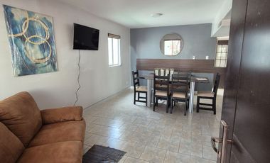 CASA AMUEBLADA EN RENTA EN FRACCIONAMIENTO .HABITAD DEL RIO POR  CALZAZDA DEL RIO