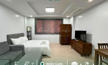 Fully-Furnished Studio Condo Unit for Rent located inside Clark Freeport Zone, Pampanga